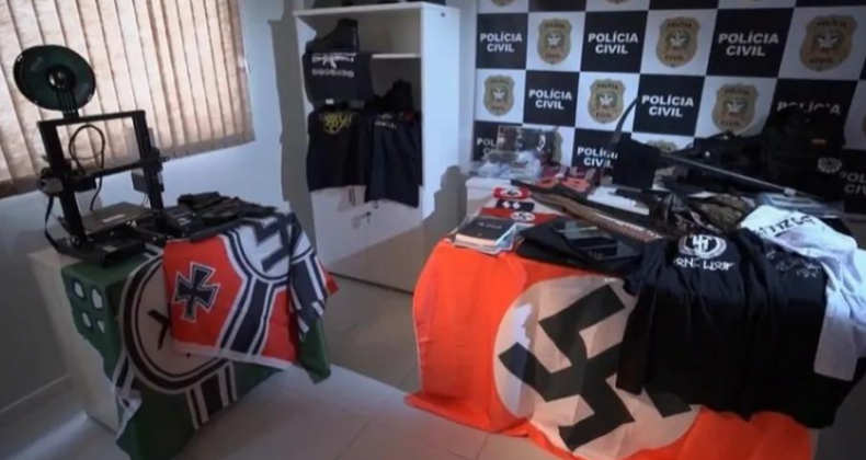 Justiça aceita denúncia sobre célula neonazista e seis viram réus em SC.