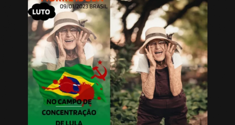 PF desmente morte de idosa em ginásio de manifestantes presos.