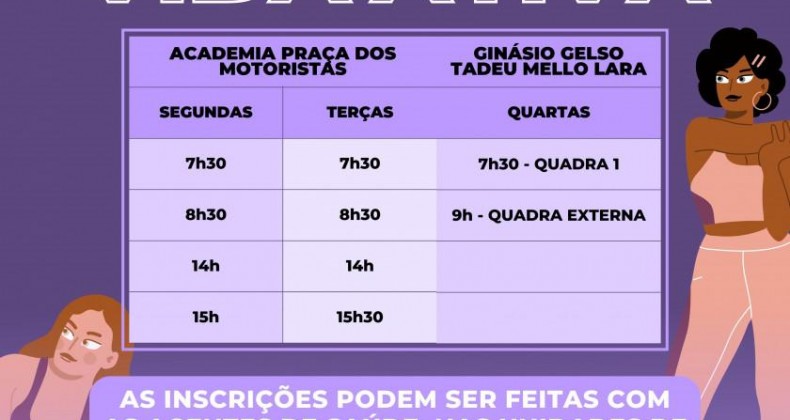 Aulas do Programa Vida Ativa retornam na próxima semana em Maravilha.