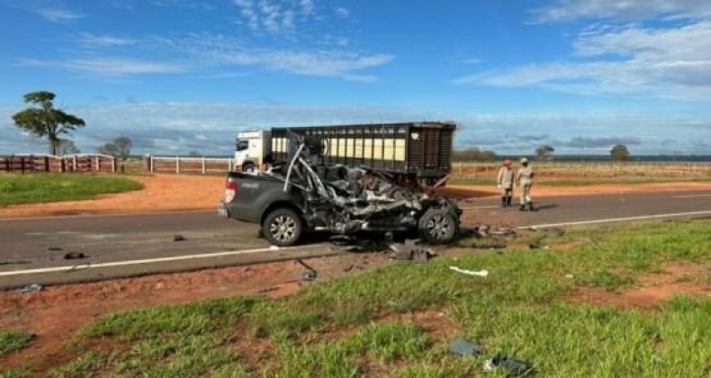 Família catarinense morre em grave acidente no Mato Grosso do Sul.