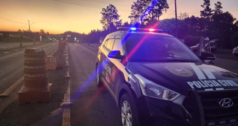Foragido pelo crime de violência doméstica é preso em Pinhalzinho.