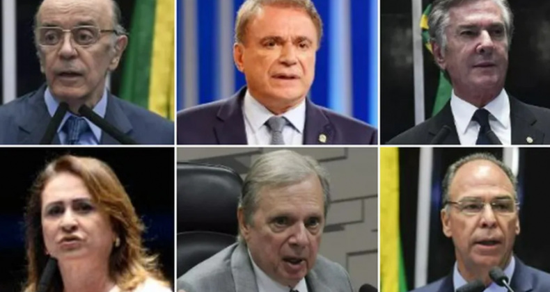 Quem são os 18 senadores cujos mandatos terminam hoje.