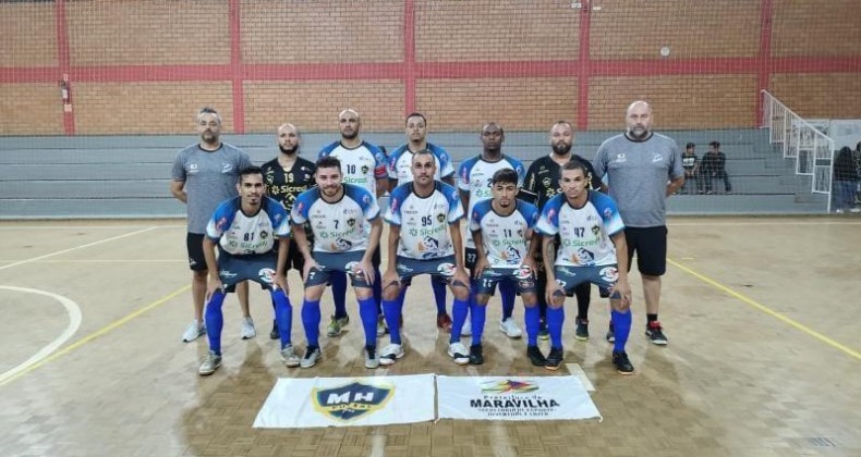 Primeira vitória do Maravilha Futsal na Série Ouro veio com goleada.