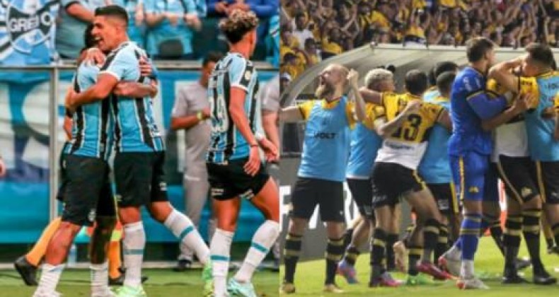 Grêmio e Criciúma vencem os estaduais do RS e SC.
