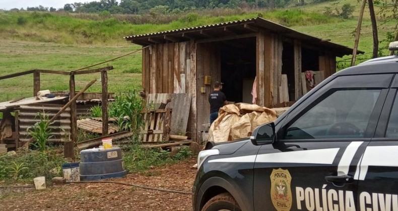 Homem em condições análogo a escravidão é resgatado em Saudades.