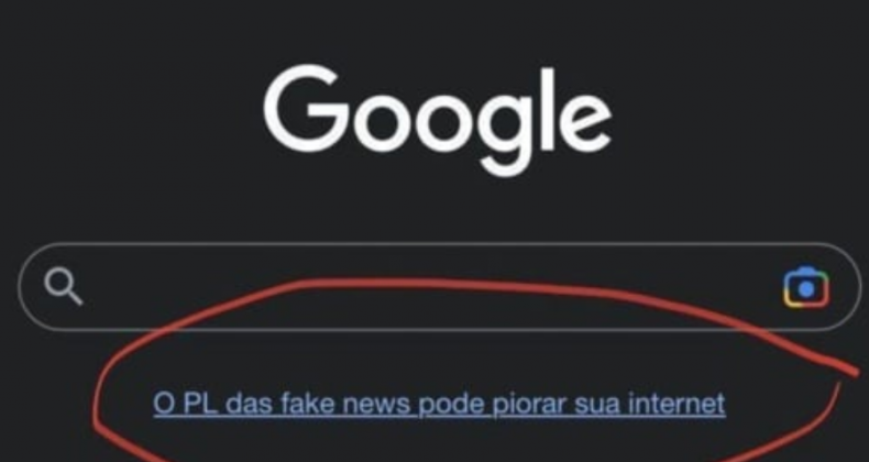 Ministro quer apuração sobre campanha do Google contra PL das Fake News