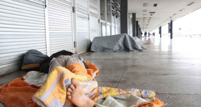 Homem morre de hipotermia durante frio em Santa Catarina.