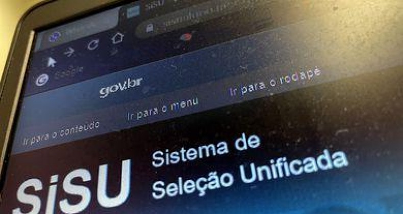 Inscrições para o Sisu do 2º semestre começam nesta segunda-feira.
