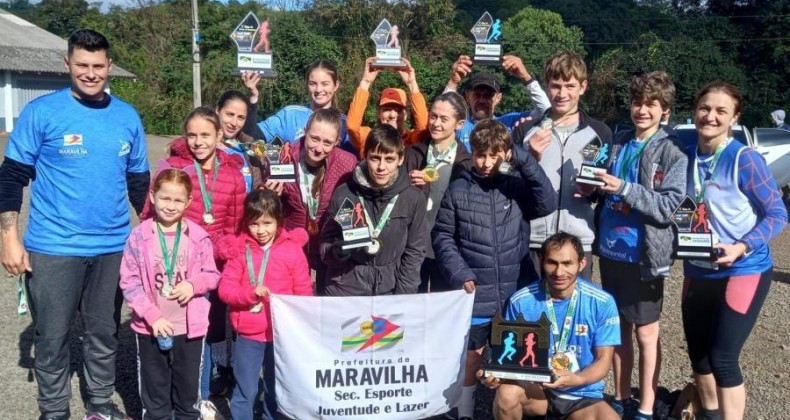 Maravilha é destaque no Circuito do Contestado de Corridas de Rua.