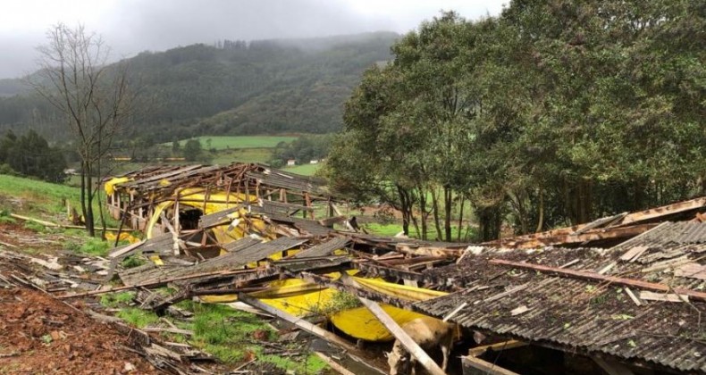 Cidades no Oeste de SC decretam Situação de Emergência após tempestade.
