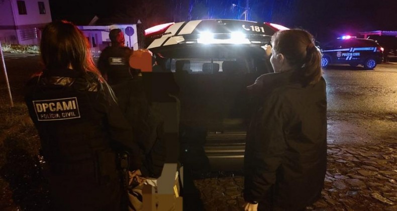 Poliíca Civil prende homem quee perseguia criança em Maravilha.