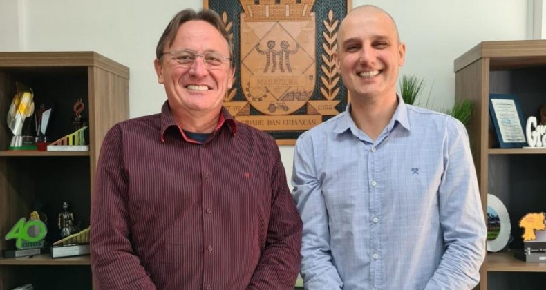 Jonas Dall Agnol assume o comando da Prefeitura de Maravilha.