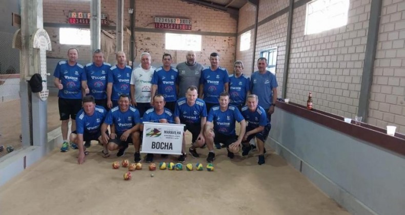 Maravilha conquista taça Amerios de Bocha Rafa Vollo 2023.