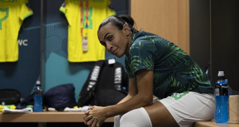 Marta afirma que o Brasil lutará com a Jamaica pela vaga nas oitavas.