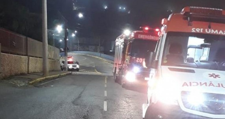Colisão entre duas motos deixa feridos no Meio-Oeste de SC.