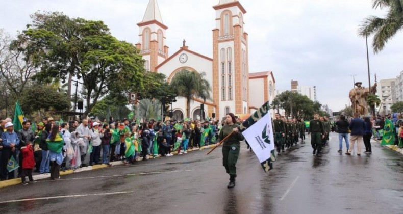Desfile de Sete de Setembro é Cancelado em Chapecó.
