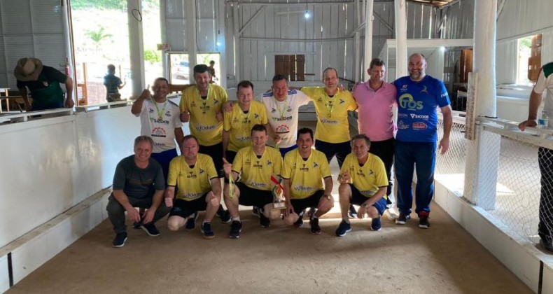 Maravilha é campeão do JASC fase Microrregional de Bocha Rafa Vollo.