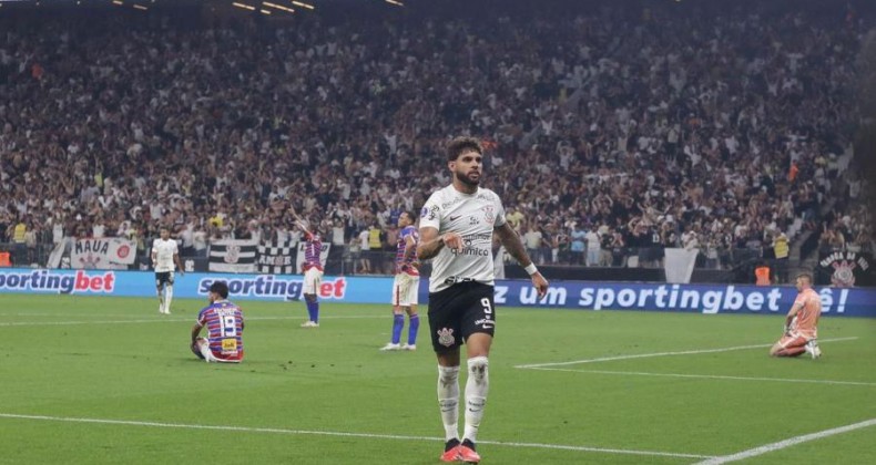 Sul-Americana: Corinthians e Fortaleza ficam no 1 a 1 na ida da semi.