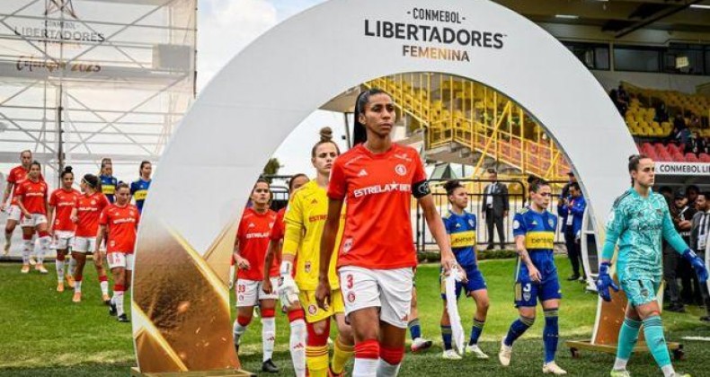Internacional goleia o Boca Juniors na Libertadores Feminina 2023.