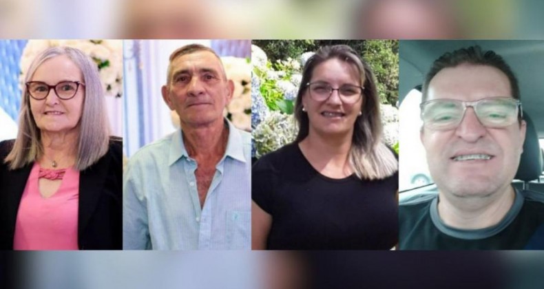 Vítimas de grave acidente entre carro e caminhão eram da mesma família.