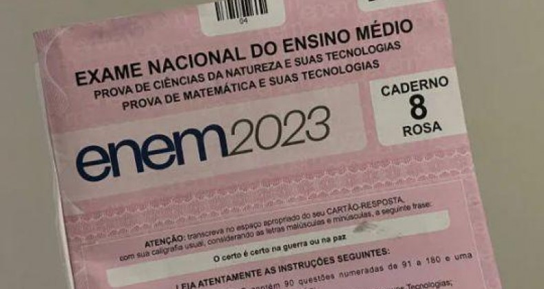Enem 2023 tem 32% de abstenção em SC e questão anulada no segundo dia.