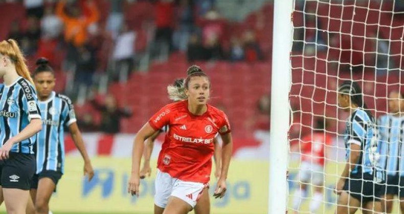 Internacional vence o Grêmio na primeira final do Gauchão Feminino 2023.