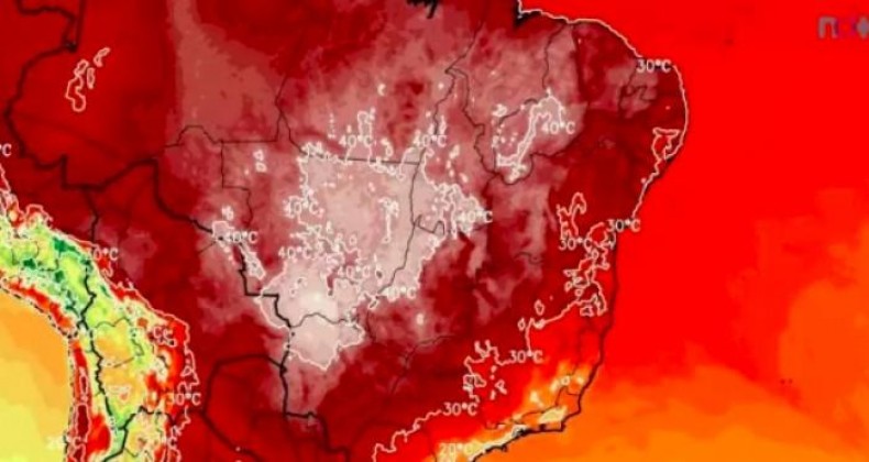 Oeste ferve com nova onda de calor; termômetro marca acima dos 35ºC.