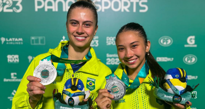Tênis de mesa: irmãs Takahashi conquistam prata nas duplas no Pan.