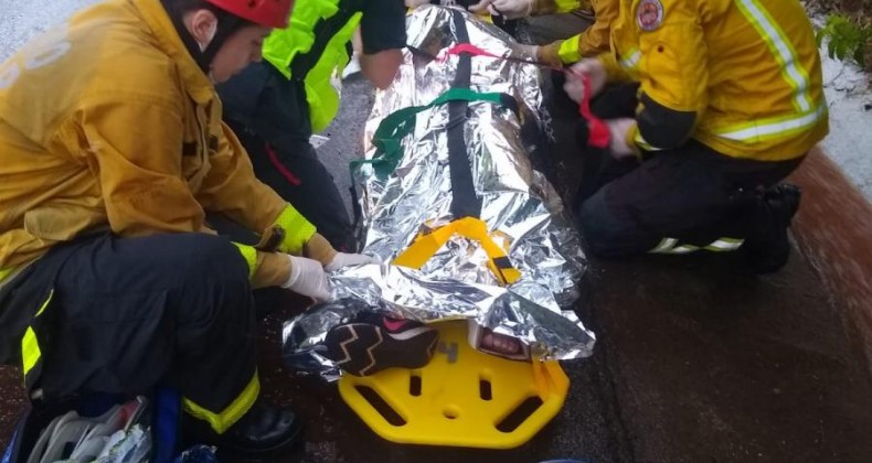Motociclistas ficam gravemente feridos em colisão na BR-282.