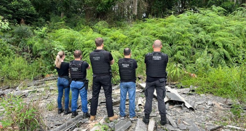 Polícia localiza corpo de mulher no interior de Xaxim.
