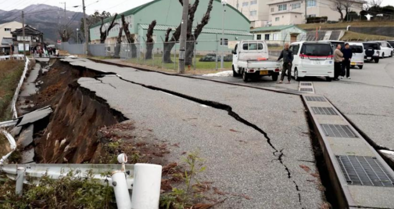 Sobe o número de mortos por terremotos no Japão.