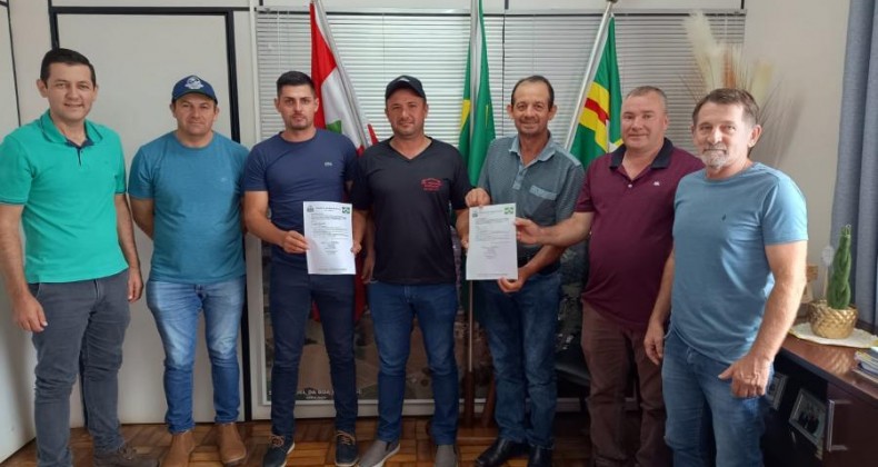 Área industrial recebe o primeiro barracão em São Miguel da Boa Vista.