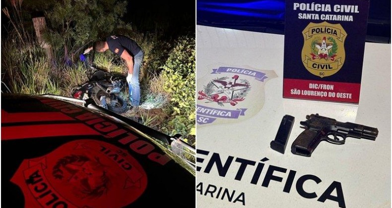 Casal é preso suspeito de matar homem em estacionamento de supermercado.