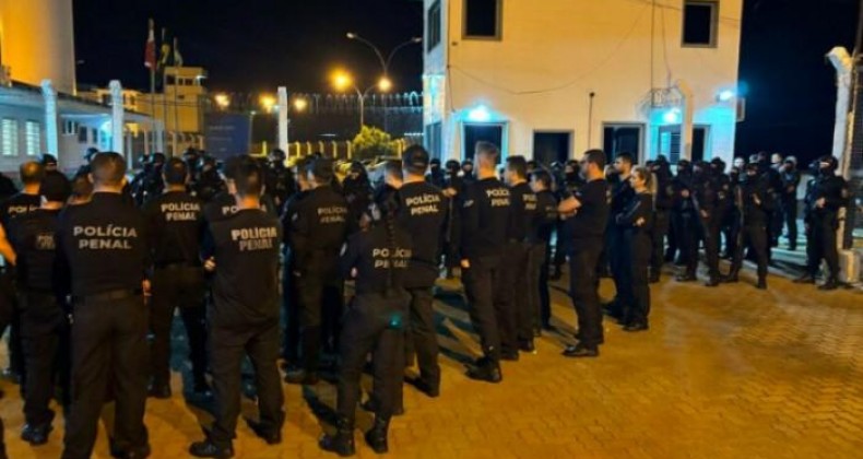 Penitenciária de Chapecó passa por 'pente-fino' após tentativa de fuga.
