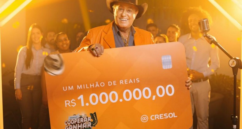 Cresol lança a maior campanha de prêmios do cooperativismo de crédito do Brasil.