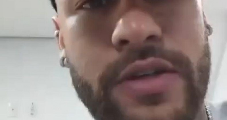 Jovem de Pinhalzinho recebe recado do jogador Neymar.