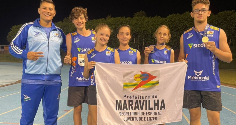 Atletismo maravilhense é destaque no Torneio FAP 3 em Cascavel no Paraná.
