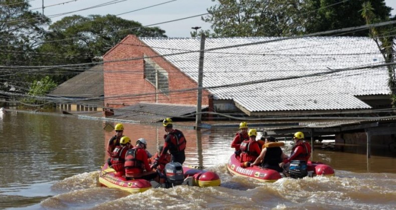 Inmet prevê chuvas fortes no Rio Grande do Sul a partir desta sexta.