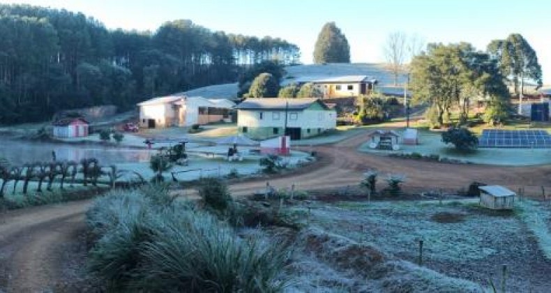 Confira as temperaturas negativas registradas em municípios do Oeste