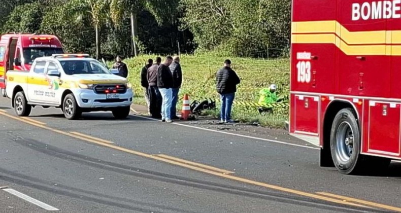 Motociclista morre em acidente no Meio-Oeste