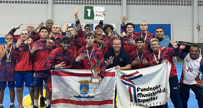 Florianópolis fica com o 1° Lugar no Basquete na Olesc