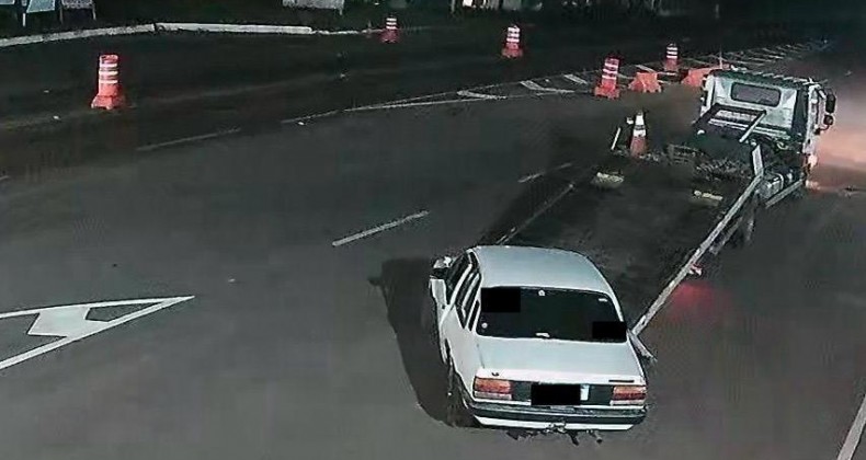 Polícia flagra 8 pessoas dentro de Chevette no Oeste de SC