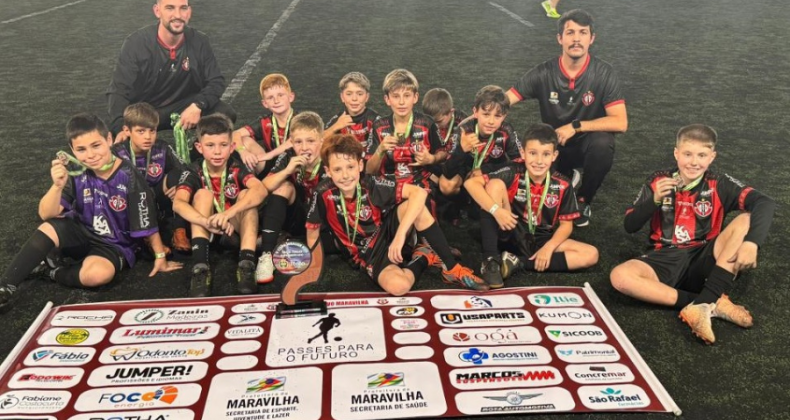 Futebol de base de Maravilha brilha na 5ª Copa WBauer Kids