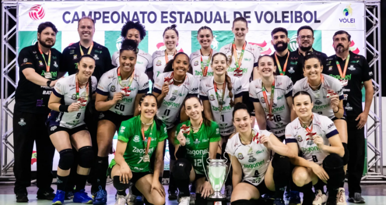 Pinhalense Voleibol é vice-campeã do Estadual de Vôlei