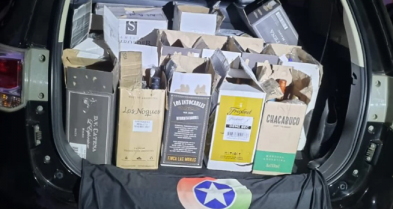 229 garrafas de bebidas alcoólicas são aprendidas em Maravilha