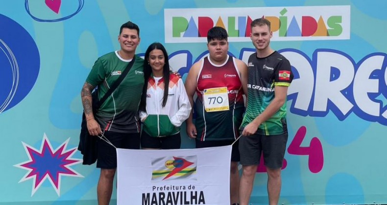 Atletas de Maravilha destacam-se nas Paralimpíadas Escolares 2024