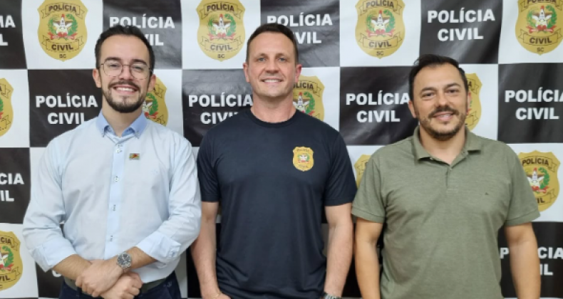 Polícia Civil Recebe Visita do Prefeito Eleito de Maravilha