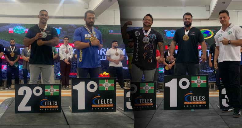 Pinhalenses conquistam pódio no Campeonato Catarinense de Powerlifting