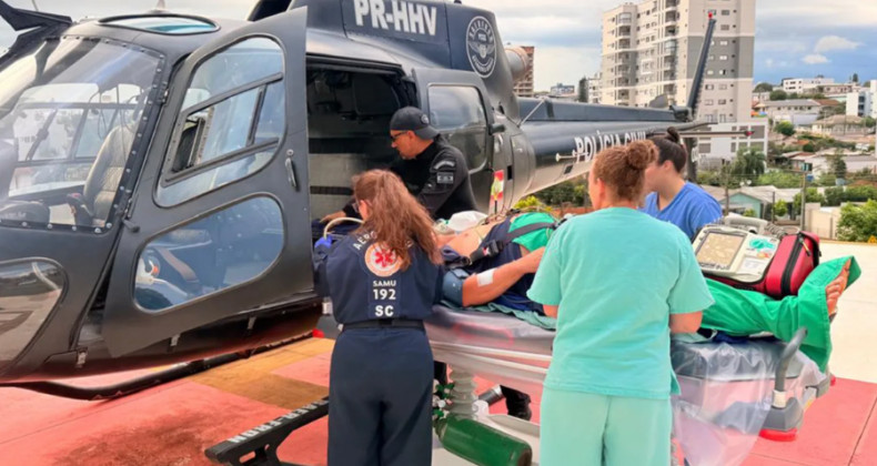 Pinhalense com infarto é salvo no Hospital Regional do Oeste