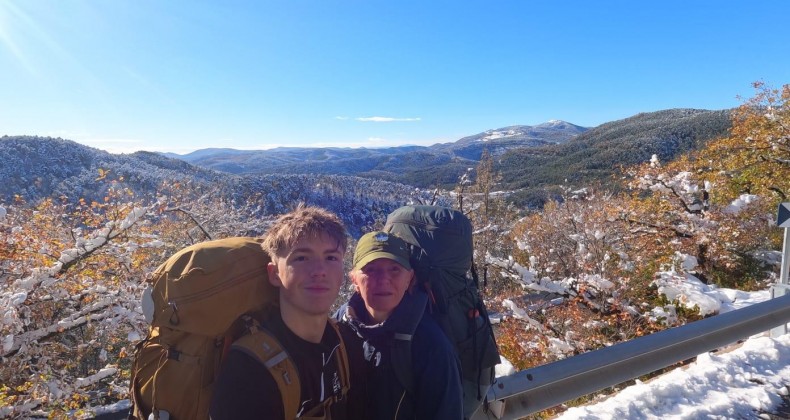 Mãe e filho maravilhenses percorrem o Caminho de Santiago
